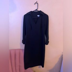 Black Calvin Klein Midi Dress